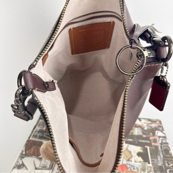 Coach 1941 Duffle Leather Bag Oxblood Rare Original Archive - Picture 9 of 9